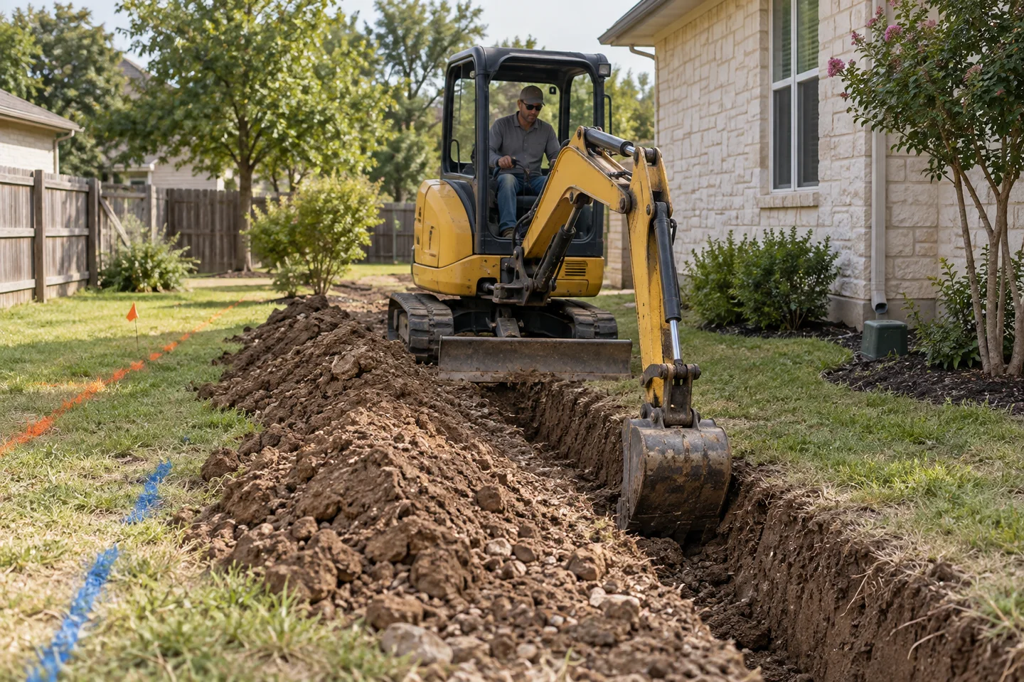 Service illustration: excavation