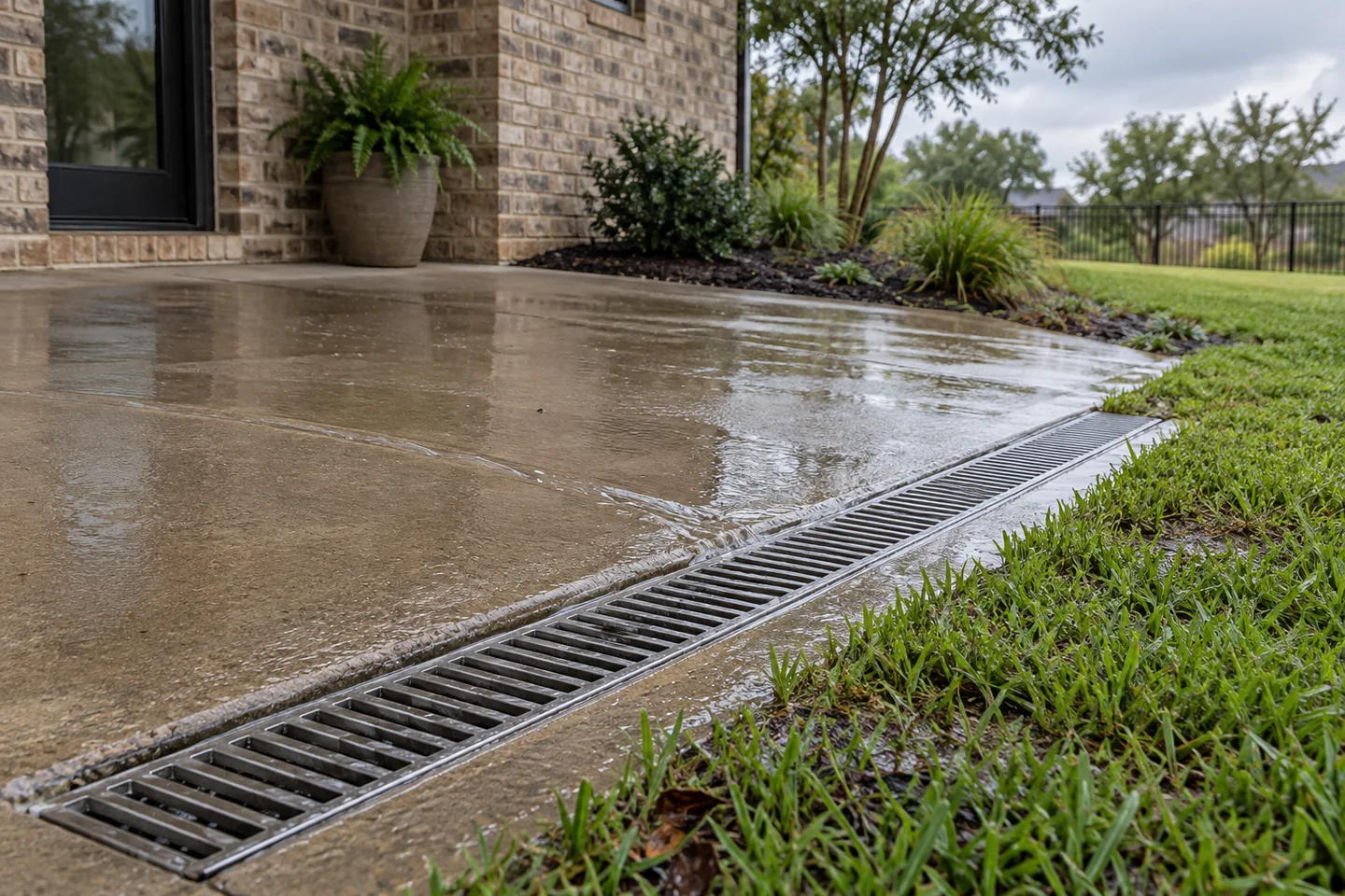 Service illustration: surface drains