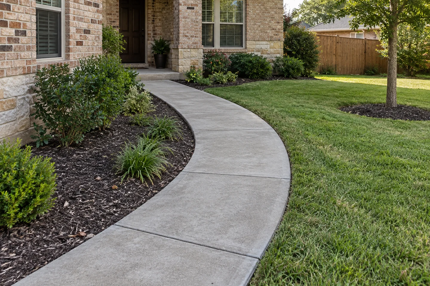 Service illustration: sidewalks and walkways